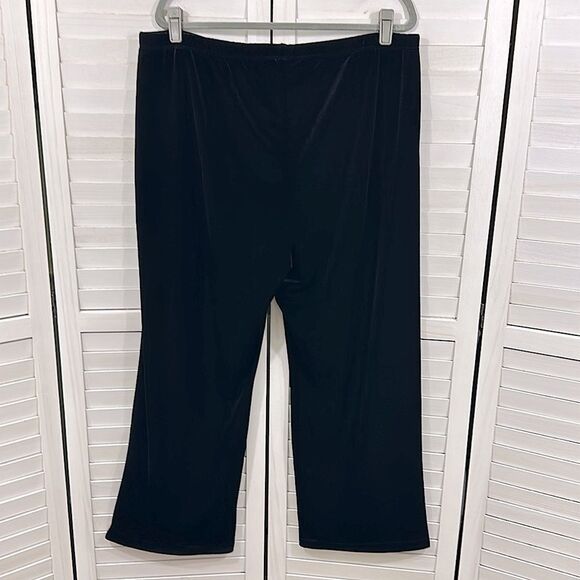 Chico's Travelers Dress Pants Size 3S 16S Elegant Velvet Pull On - Picture 8 of 12